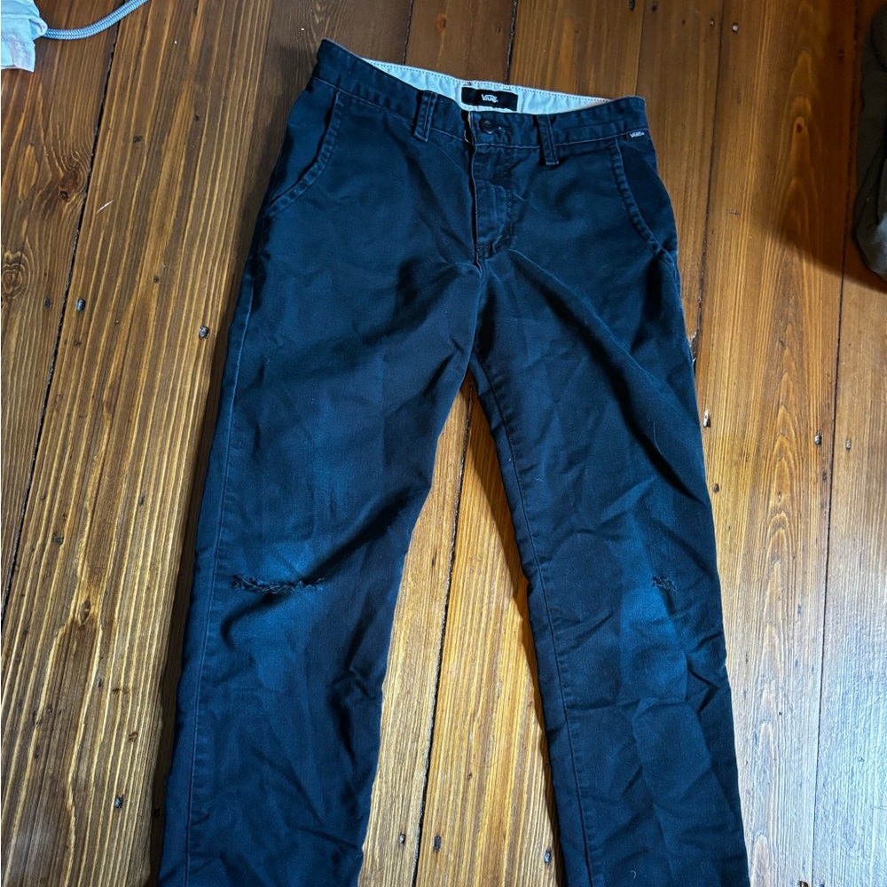 Vans Black Chinos Classic Style